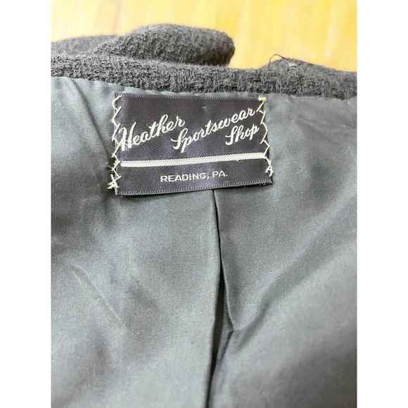 Vintage 1950's Monte, Sano, & Pruzan Double Breasted Womens Wool Blazer Jacket - Picture 8 of 8